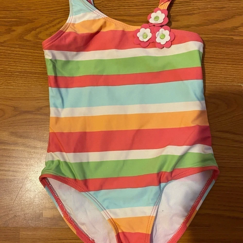 Gymboree One Piece Swim Suit size 4 (GF)